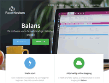 Tablet Screenshot of facet-novium.nl